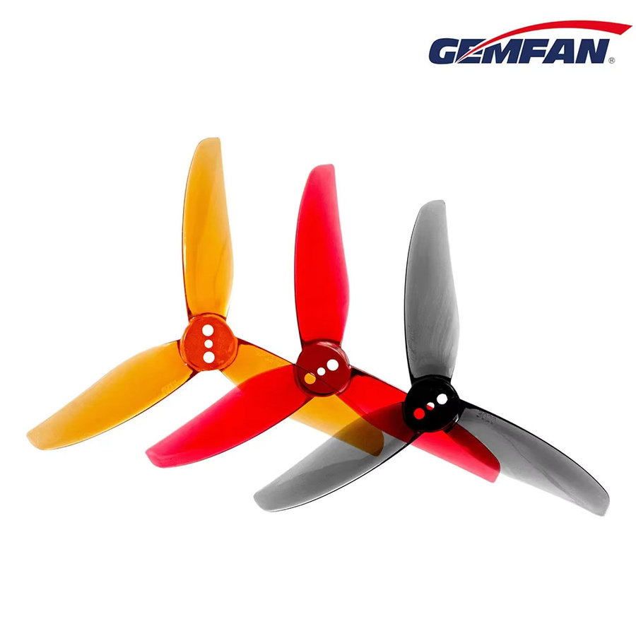 Gemfan Hurricane 3020 3-Blatt 3-Loch PC Propeller, 2 Paar - Bild 1