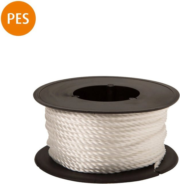 Conacord Polyester Schnur Gedreht Weiß Ø 1,1 mm Länge: 40 m - Bild 1