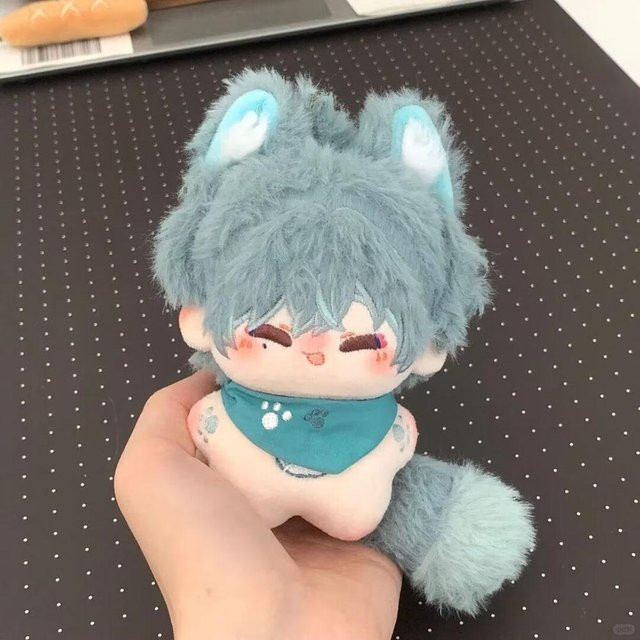 Yiran toy Genshin Impact Lohen Stofftier Plüschpuppe, 10cm - Bild 1