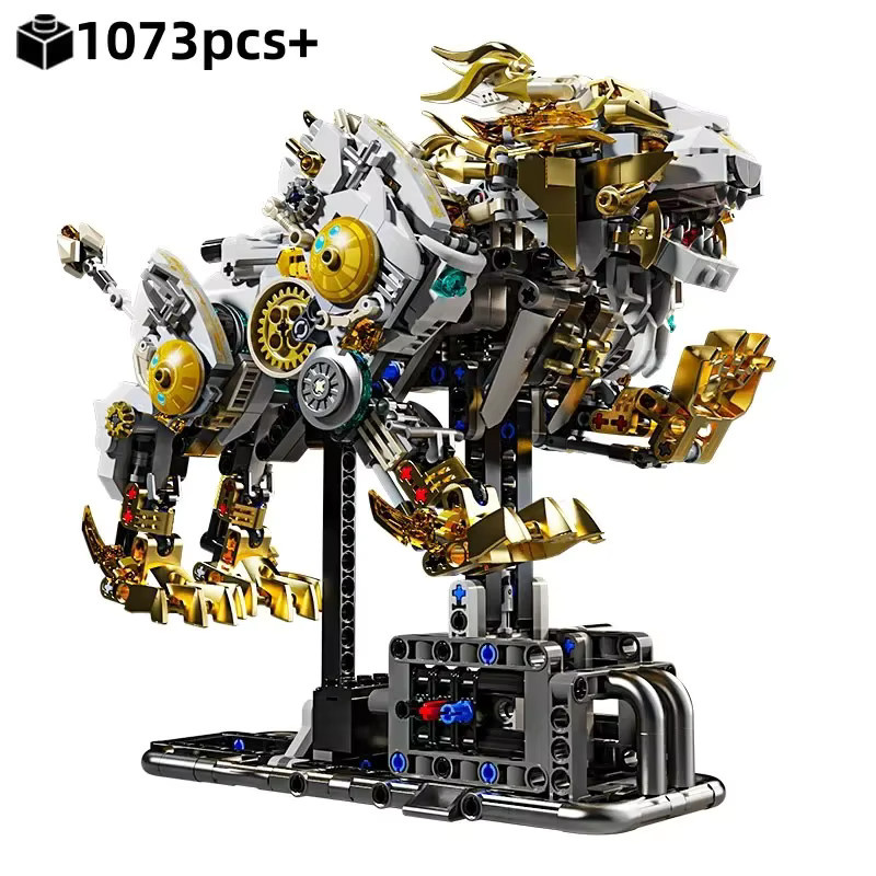 BAANFU Mechanischer Löwe, Bausatz, mit beweglichen Teilen - Bild 2