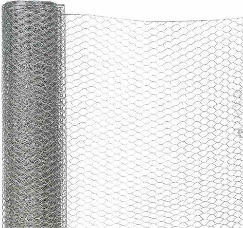 Siena Garden Sechseckgeflecht aus Stahl in Silber, 5 m Länge - Bild 1