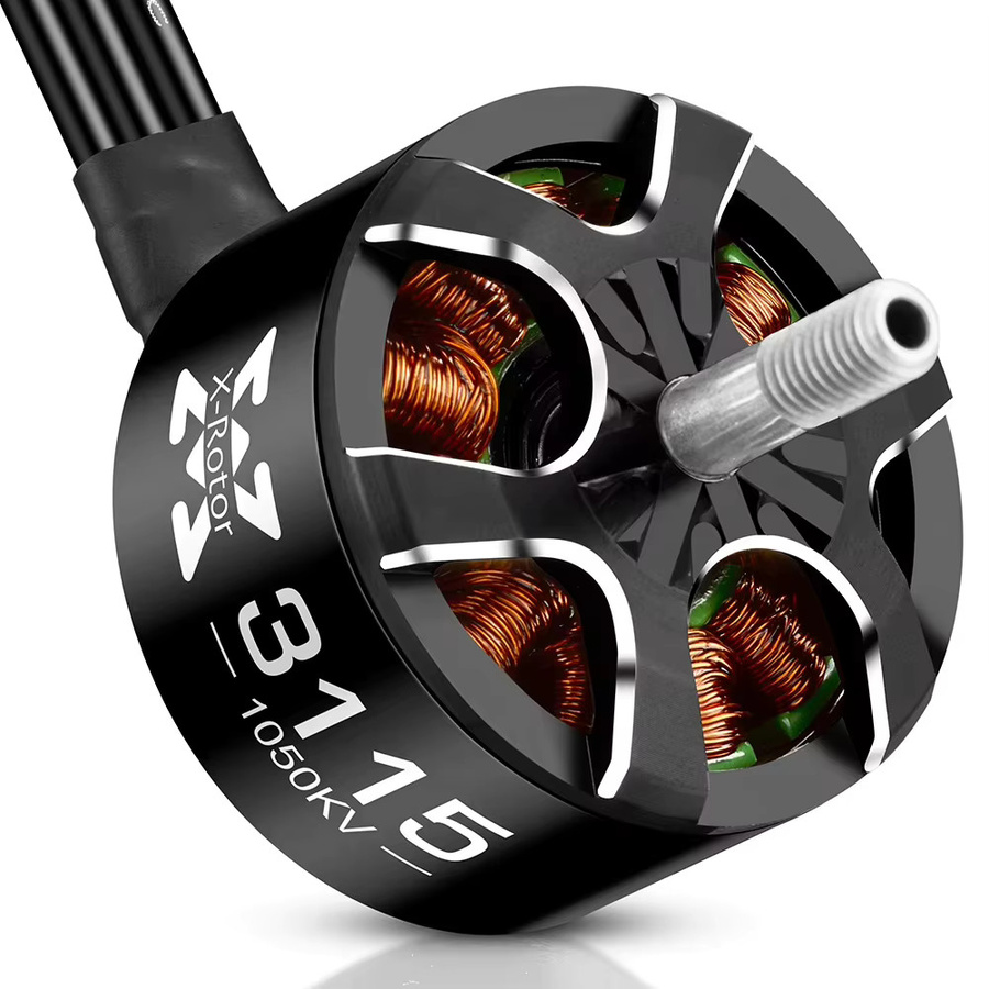 Hobbywing XRotor 3115 Brushless Motor für FPV Freestyle und Langstrecken-Drohnen, Schwarz - Bild 3
