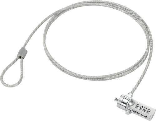 LogiLink Laptop Zahlenschloss in Silber mit 150 cm Kabel NBS002 - Bild 1