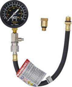 BGS Kompressionstester 8236 in Schwarz mit M12 und M14 Gewinden - Bild 1