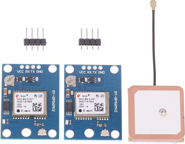 eelhoe NEO-6M GPS-Modul GY-NEO6MV2 mit großer Antenne und Flugsteuerungs-EEPROM für Arduino - Bild 1