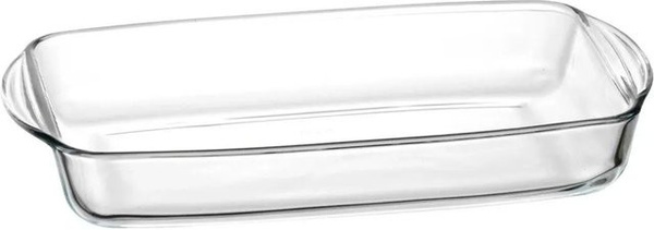 Ritzenhoff & Breker Cucina Auflaufform aus Glas, rechteckig, transparent, B/T/H: 20,0 x 20,0 x 5,0 cm