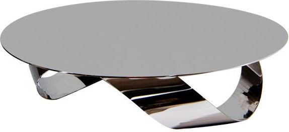 Moderne Obstschale aus Edelstahl in Grau mit quadratischem Design für deinen Couchtisch, B/B/H: 32,0 x 32,0 x 6,0 cm - Bild 1