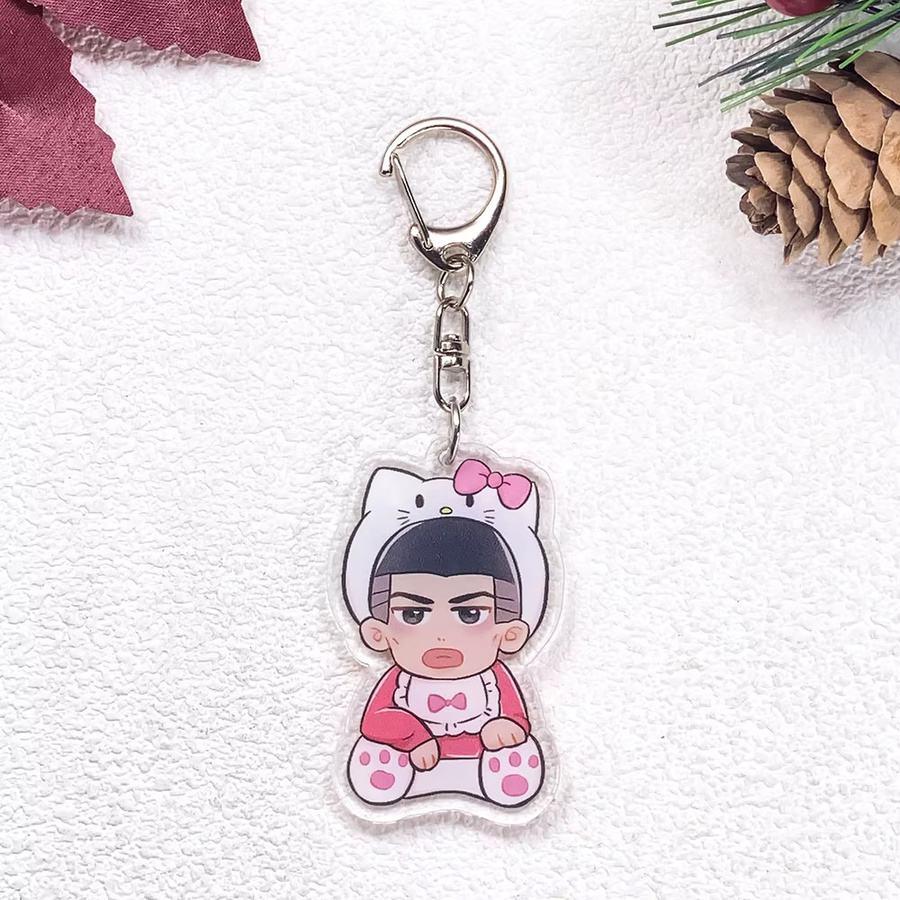 Potdemiel Schlüsselanhänger, Acryl, Anime-Figuren, Slam Dunk, Unisex - Bild 1