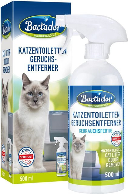 Bactador Katzentoiletten Geruchsentferner 500 ml - Bild 1