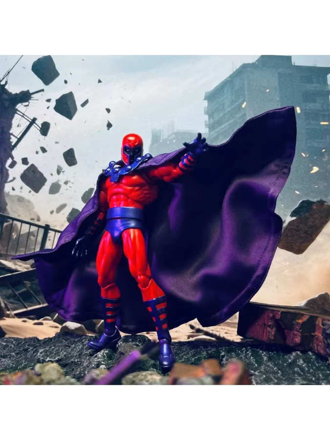 Hot Toys Marvel Magneto Umhang, Zubehör, Rot - Bild 7