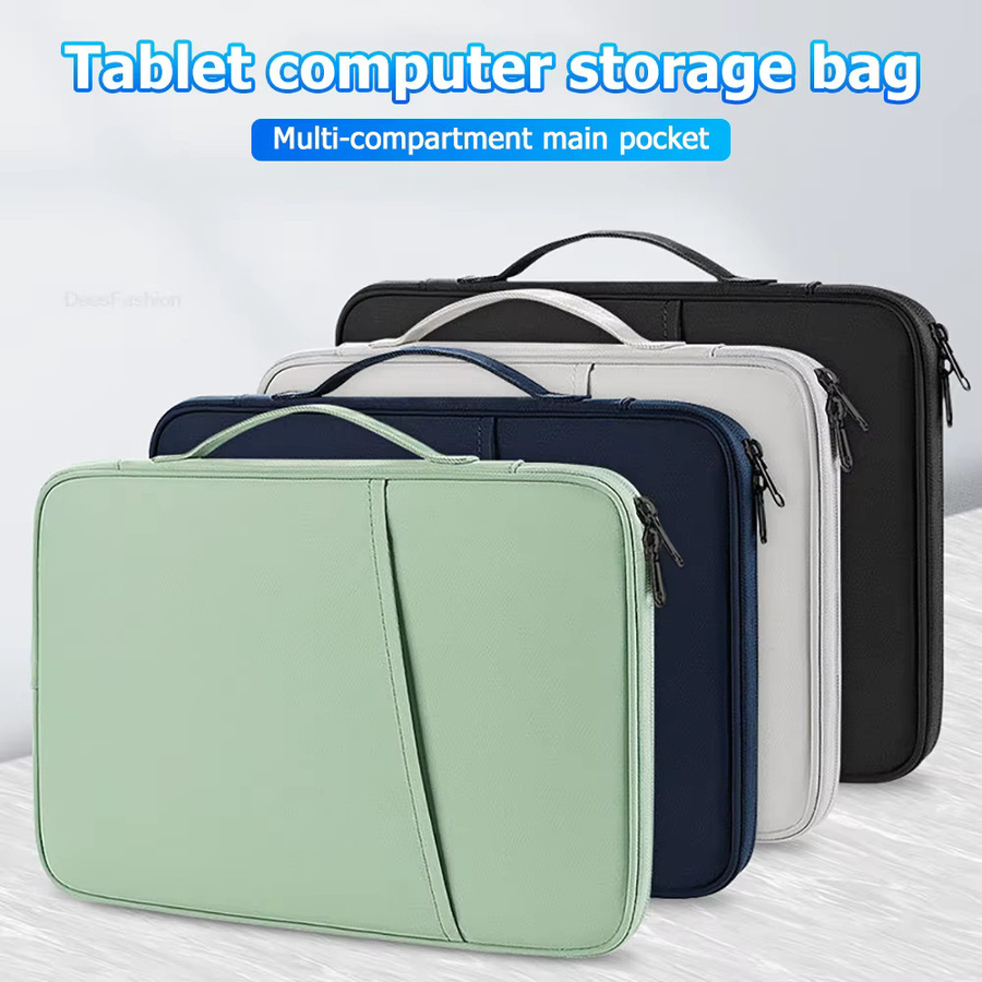 AKABEILA Laptoptasche für 11-13 Zoll in Pink, gepolsterte Tablet-Hülle und Tragetasche für iPad, MacBook, Xiaomi, ASUS, HUAWEI und Lenovo - Bild 2