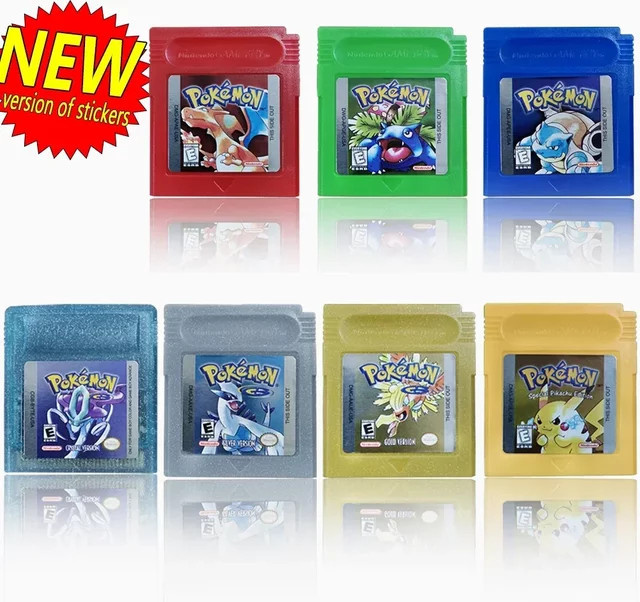 Bandai Pokémon Videospielkonsolen-Cartridge, Blau Grün Rot Gelb, ab 6 Jahren - Bild 1