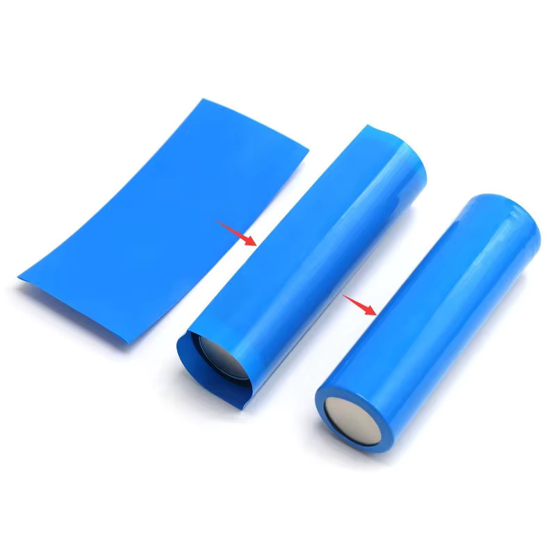 100 Stück selbstklebende PVC Schrumpfschläuche in Grün als Isolator-Hülsen für 18650 Batterien - Bild 2