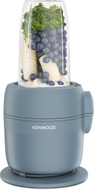 Kenwood MultiPro Go Blend FDP23.380GY Kompakt-Küchenmaschine in Storm Blue mit 1,3 l Arbeitsbehälter und Smoothie-Maker-Aufsatz - Bild 2