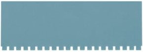 Eichner VISIPLAN Namensschilder Blanko aus Karton, Blau, Breite: 76 mm, Höhe: 50 mm, Tiefe: 27 mm - Bild 1