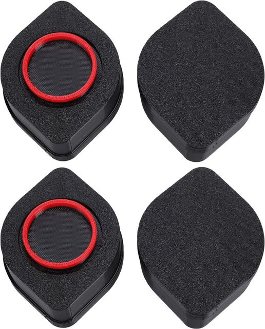 4 Stück Anti-Vibrations-Pads für Bambu Lab 3D-Drucker in Schwarz, dämpfende Anti-Rutsch-Fußpolster - Bild 1