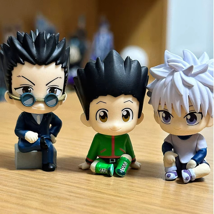 Bandai Hunter x Hunter Gon Freecss Q-Version Actionfigur, 4/8-teiliges Set - Bild 2