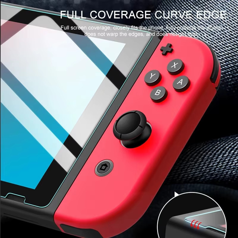Schutzglas für Nintendo Switch, OLED und Lite, gehärtetes Display-Schutzglas, transparent - Bild 3