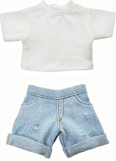HOUZIWA Zsiga Puppenkleidung, Puppenhose, Schwarz, Plüsch / Textil - Bild 1