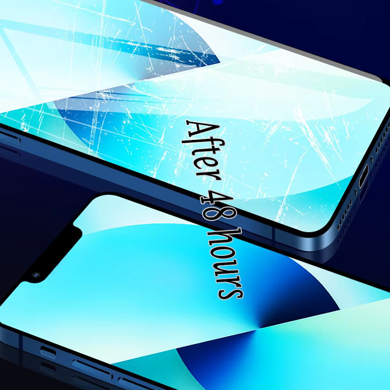 Amour Brave 4er-Set Hydrogel-Displayschutz mit Schmetterlingsmotiv für iPhone 11 bis iPhone 17 Pro Max Mini Plus Air für Vorder- und Rückseite - Bild 3