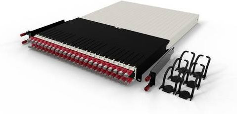patchbox.one Kabeleinzugssystem Cat6a in Schwarz - Bild 1