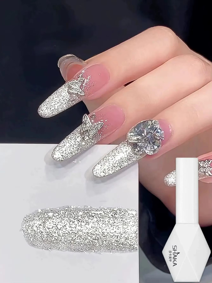 SHAKA Nagellack, Weißer Elfen, Glänzend - Bild 4