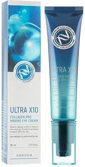 Enough Genug Premium Ultra X10 Pro Marine Augencreme mit Kollagen, 30 ml - Bild 1