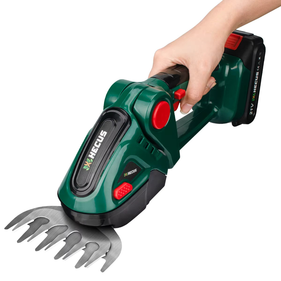 2 in 1 Akku-Heckenschere und Rasenmäher für Makita LXT 18V in Grün - Bild 6