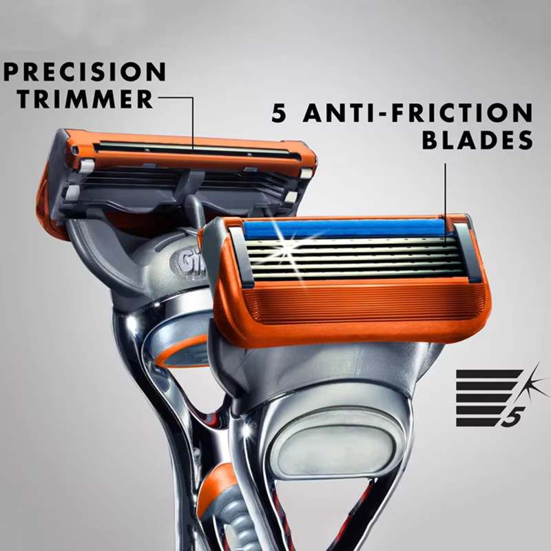 Gillette Fusion Rasierklingen Ersatzklingen, 4 Stück, Unisex - Bild 2