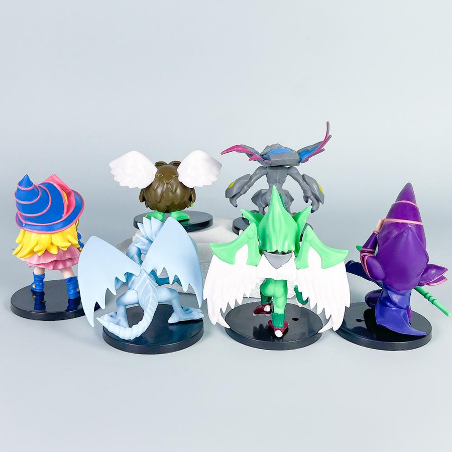 6er Set Yu-Gi-Oh! Duel Monsters Anime Figuren aus PVC in Multicolor - Bild 1