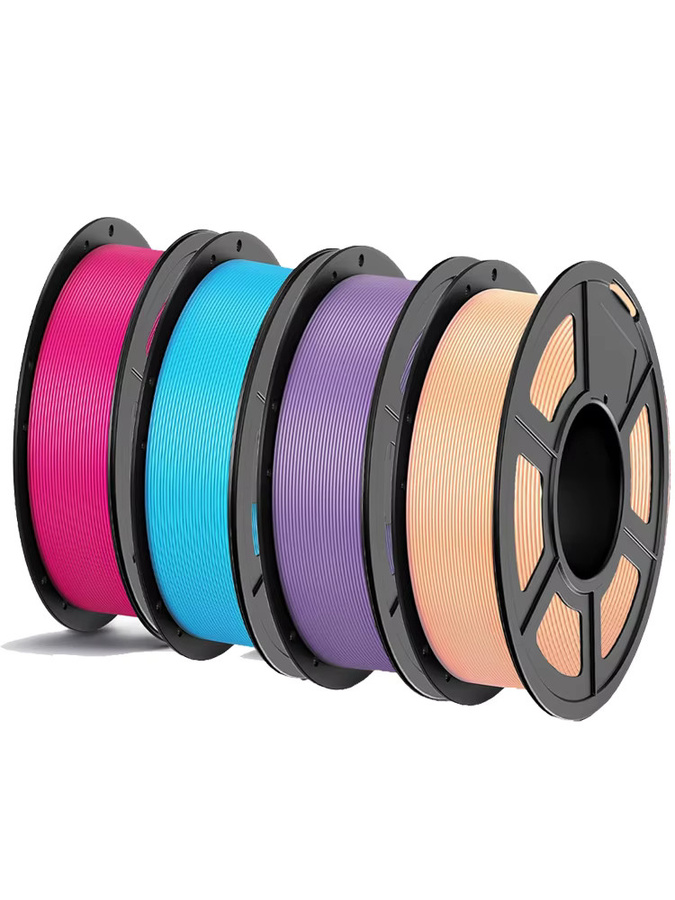 DINGSUN 3D-Drucker-Filament PLA Rot, Durchmesser: 1,75 mm, Maßgenauigkeit +/- 0,02 mm für FDM-Drucker - Bild 3