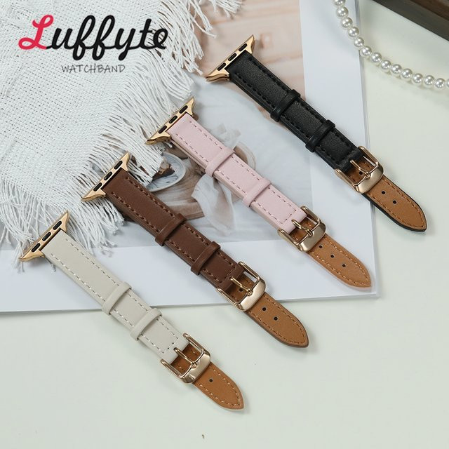luffyte Uhrenarmband Leder, Damen - Bild 1