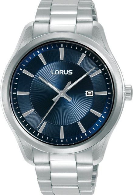 Lorus Herrenuhr, Quarz, Edelstahl, Blau, 42 mm, 5 ATM - Bild 1