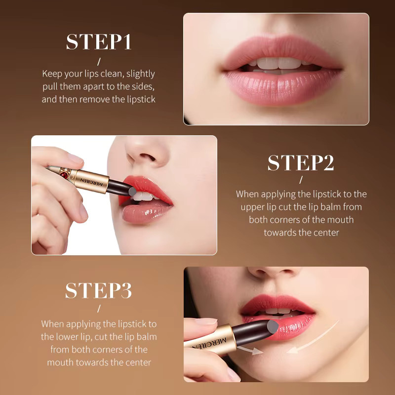 Mercilen Obsidian Secret Realm Lippenstift, Cinnamon milk tea, Matt - Bild 4