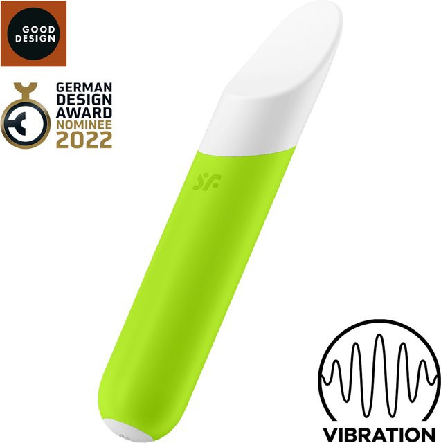 Satisfyer Ultra Power Bullet 7 Vibrationsmassagegerät in Grün, Höhe: 13,5 cm - Bild 1