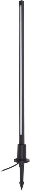 Lindby LED Außenleuchte Neano Modern Schwarz aus Aluminium und Polycarbonat - Bild 1