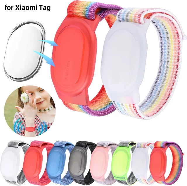 ZYOX Nylon-Geflochtenes Armband-Etui für Xiaomi Tag Tracker, Kinder-Anti-Kratz-Hülle für Mi Xiaomi Tag GPS-Zubehör - Bild 1