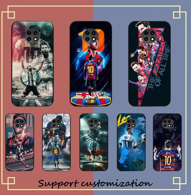 Fußball Superstar M-Messi 10 Handyhülle für Xiaomi Redmi Note 5 bis Note 11 Pro und Poco M3 Pro, Multicolor - Bild 1