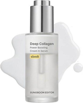 SUNGBOON EDITOR Deep Collagen Power Boosting Cream in Serum, 30 ml, mit Kollagen und Niacinamid - Bild 1