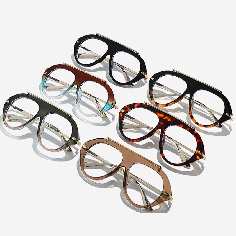 CCspace Lesebrille Piloten, Vollrand, Damen, blaulichtblockierend - Bild 2