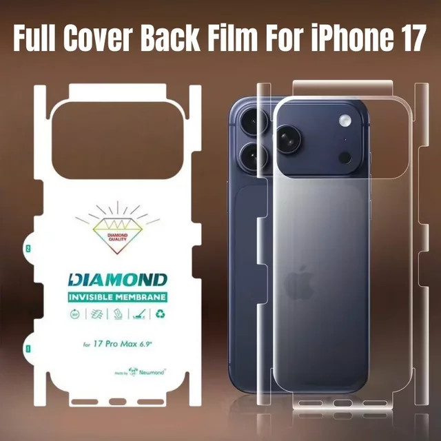 Hydrogel Schutzfolie für Apple iPhone 17 Pro Max und iPhone 16 Pro in Transparent (Matte oder HD) - Bild 1