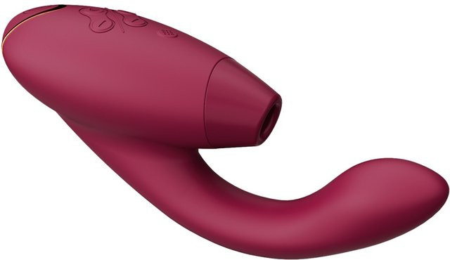Womanizer DUO 2 Pulsator mit G-Punkt-Vibrator in Rot - Bild 1