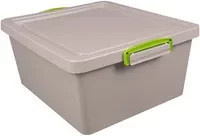 Really Useful Box Aufbewahrungsbox Recycling Economie, Grau, 17,5 l - Bild 1