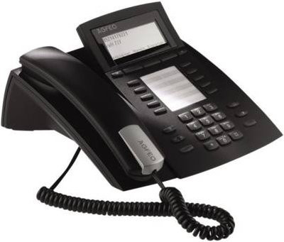 AGFEO ST 42 IP VoIP-Telefon in Schwarz mit Bluetooth und Ethernet/LAN - Bild 1