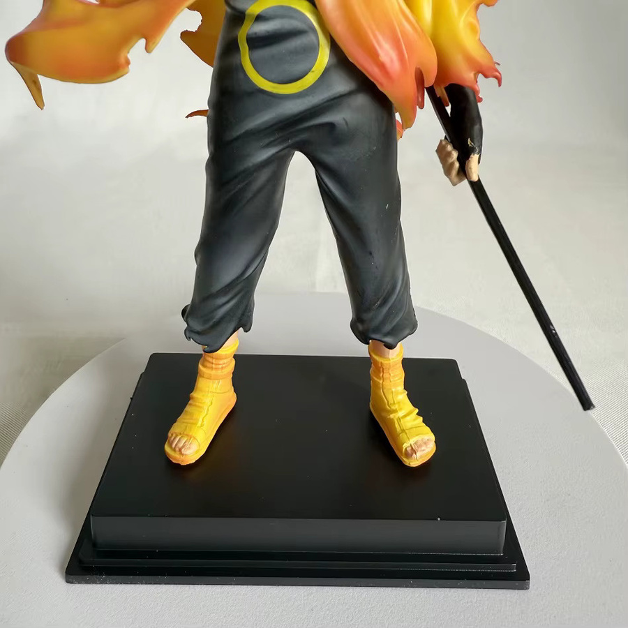 Bandai Naruto Shippuden AK Uzumaki Naruto Uchiha Sasuke, Actionfigur, 22cm - Bild 4