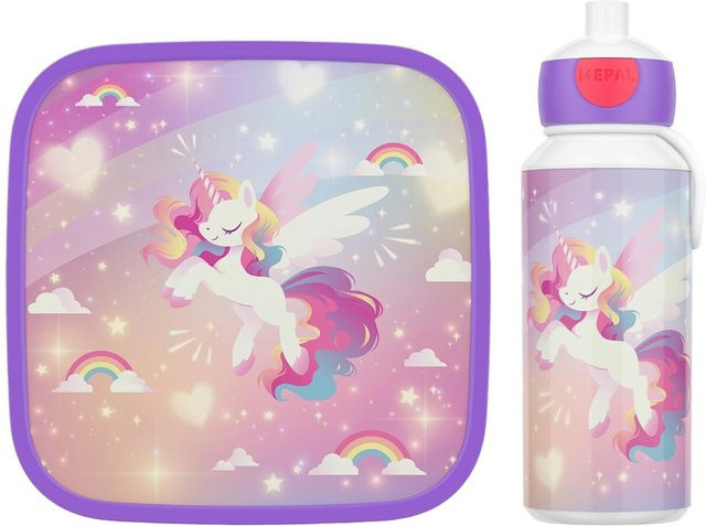Mepal Lunchset XL Campus 2025 Multicolor mit Besteck und Unterteilungen, auslaufsicher - Bild 1