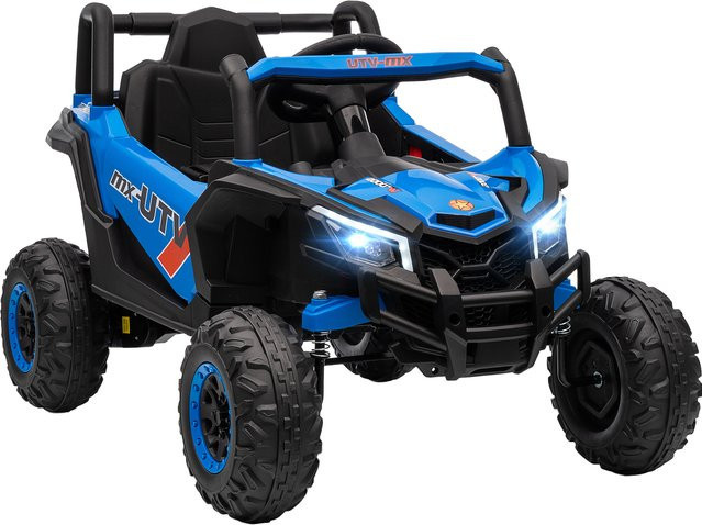 Aosom AIYAPLAY Kinder Elektroauto UTV, Blau, ab 3 Jahre - Bild 1