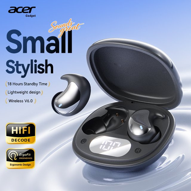 Acer Ohr719 Kabellose Bluetooth In-Ear Kopfhörer mit V6.0-Chip und hochauflösender Klangqualität - Bild 1