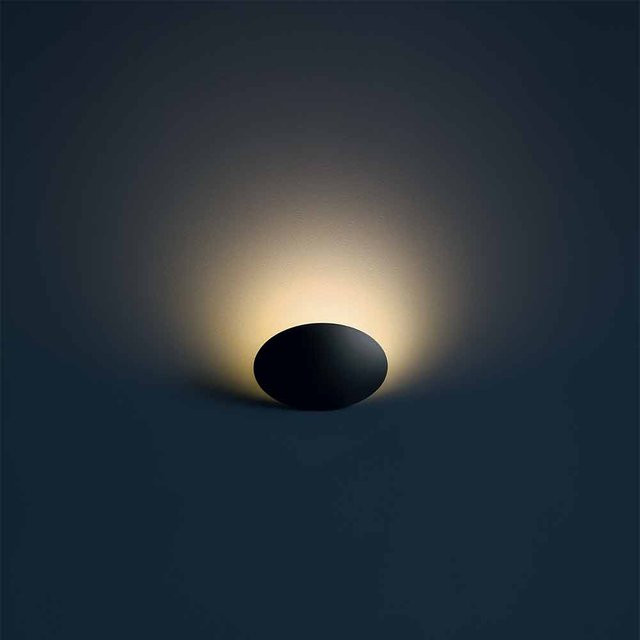Catellani & Smith Lederam WF25 LED-Wandleuchte in Schwarz mit warmweißem Licht (2700K) - Bild 1
