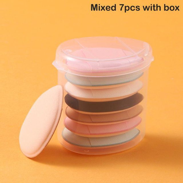 Wisteriah Kosmetik Kissen Puff Set, 7 Stück, bunt, Unisex - Bild 1